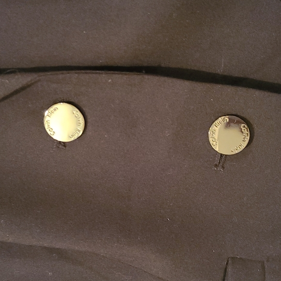 Calvin Klein Suit Set w/ Skirt & 2 Button Jacket / Size 4P - Picture 6 of 16